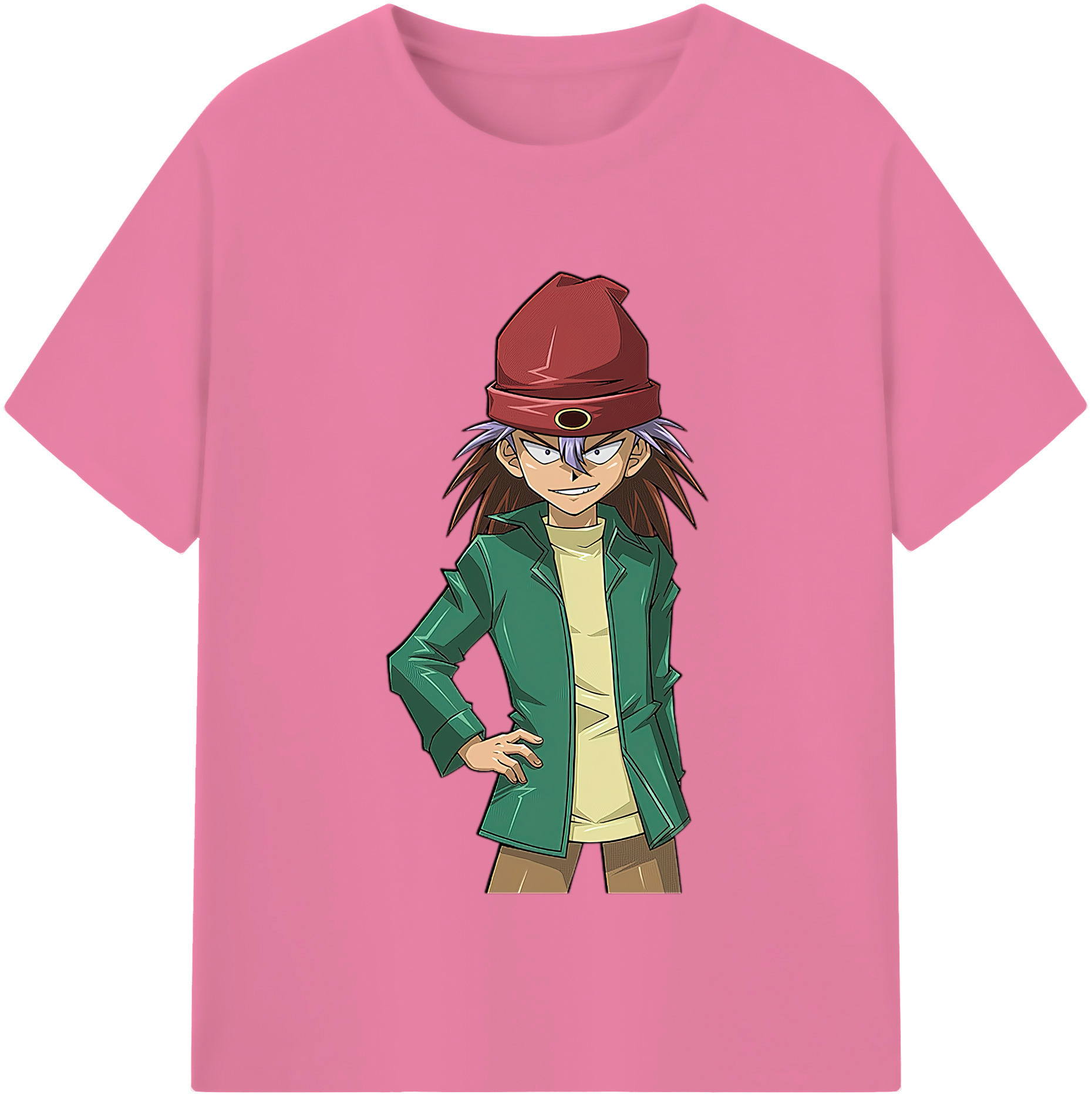 （画像用） 遊☆戯☆王 Yu-Gi-Oh! 綿100％半袖Tシャツ（フロントプリント）